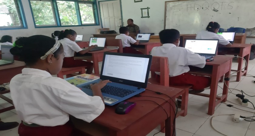 Sukseskan Simulasi: MI Muslimin Awilarangan Cihampelas Gelar Gladi TKA